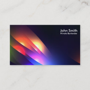 Bartender Business Cards Template