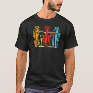 Bartender Cocktails Shaker Alcohol Spirits Party D T-Shirt