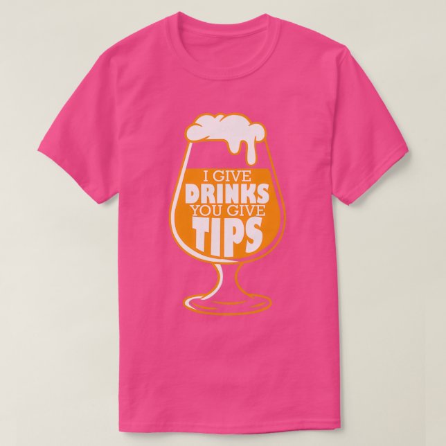 Bartender Gift Idea 6 T-Shirt (Design Front)