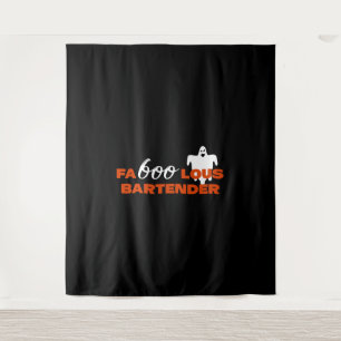 Bartender Halloween Tapestry