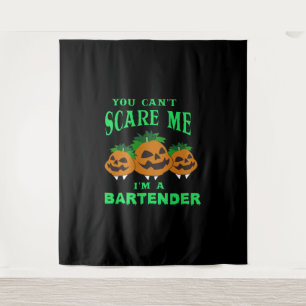 Bartender Halloween   Tapestry