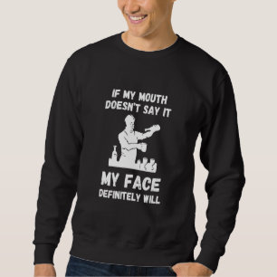 Bartender If My Mouth Doesn't Bar Worker Mixologis Sweatshirt
