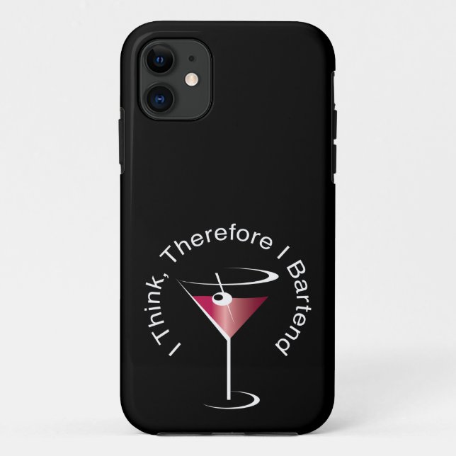 Bartender iPhone Case (Back)