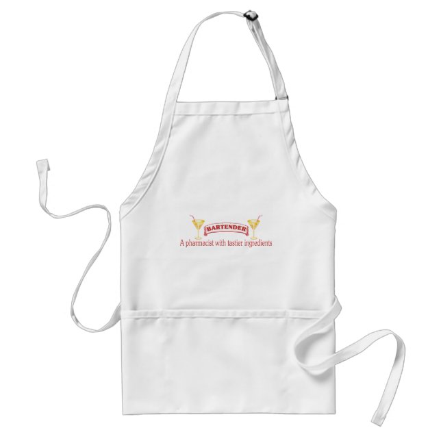 Bartender Is A Pharmacist Standard Apron (Front)