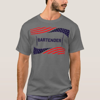 Bartender Keeping America Safe T-Shirt