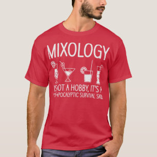 Bartender Mixologist Cocktails Bar Drinks T-Shirt