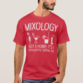 Bartender Mixologist Cocktails Bar Drinks T-Shirt