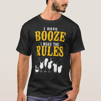 Bartender Mixologist I Have The Booze I Make The R T-Shirt