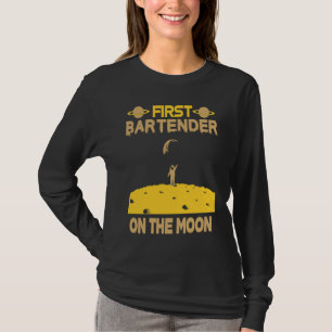 Bartender On The Moon T-Shirt
