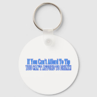 Bartender Saying Key Ring