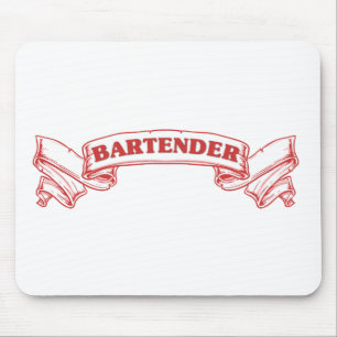 Bartender Scroll Mouse Mat