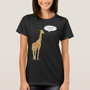 Bartender The Highballs Are On The Giraffe T-Shirt