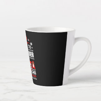 Bartender Ugly Christmas Sweater Gift Funny Barten Latte Mug