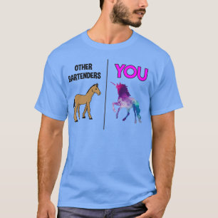 Bartender Unicorn 2 T-Shirt