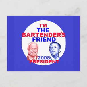 BARTENDERS Postcard