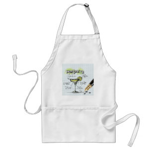 Bartending Margarita Drink Cocktail Recipe Standard Apron