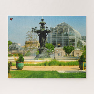 Bartholdi Fountain Washington Jigsaw Puzzle