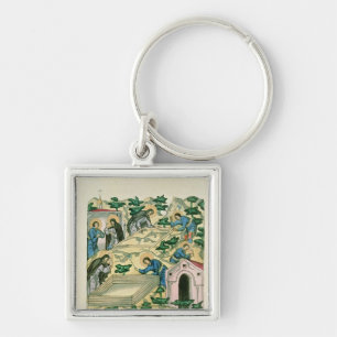 Bartholomew and Stephan Key Ring