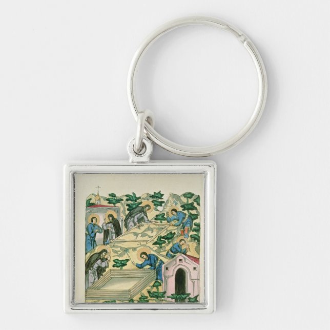 Bartholomew and Stephan Key Ring (Front)