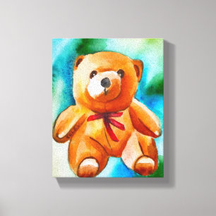 Bartholomew Bear Canvas Print