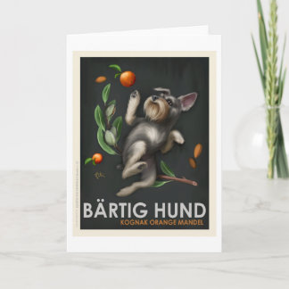 Bartig Hund Card