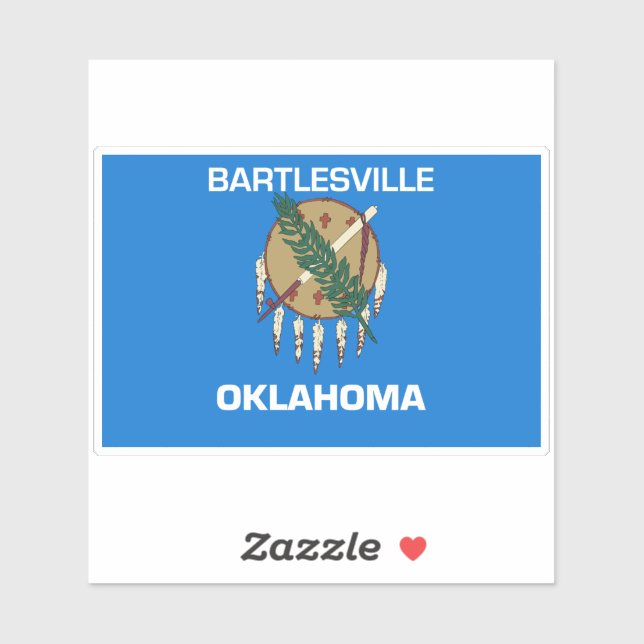 Bartlesville Oklahoma Flag (Sheet)