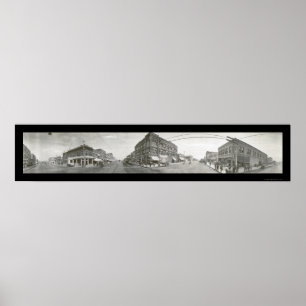 Bartlesville, Oklahoma Photo 1910 Poster
