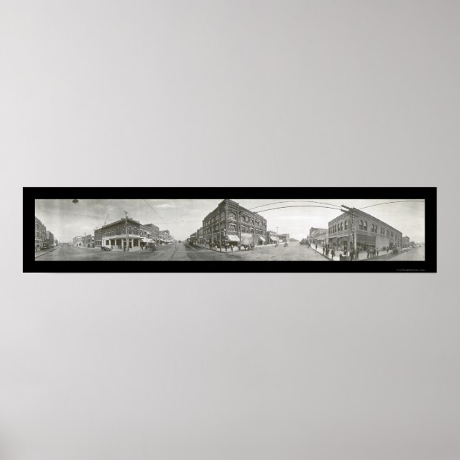 Bartlesville, Oklahoma Photo 1910 Poster (Front)