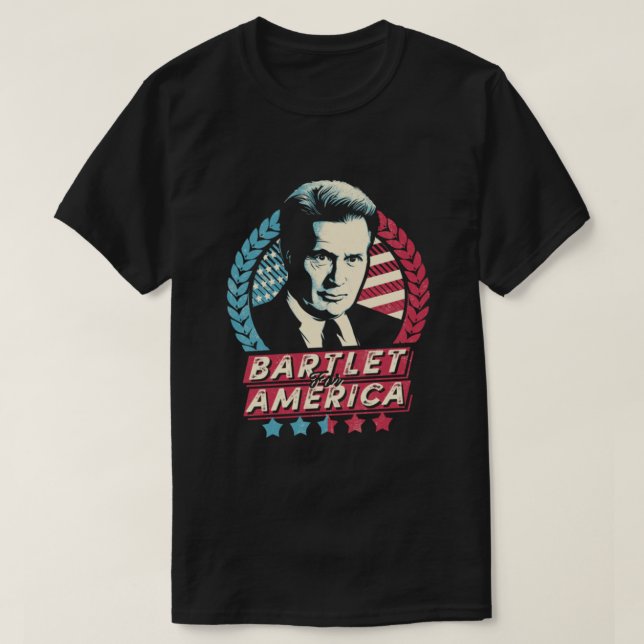 Bartlet for America T-Shirt (Design Front)