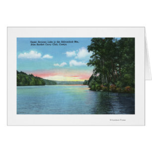 Bartlett Carry Club View of Upper Saranac Lake