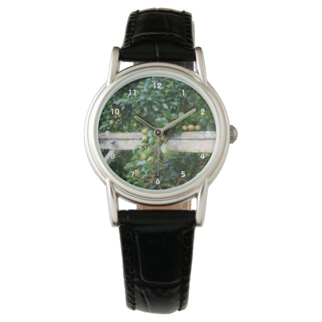 Bartlett Pears On Tree Orton Effect  Watch (Front)
