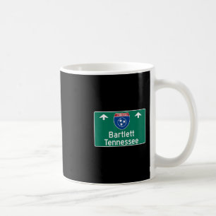 Bartlett Tennessee Interstate Highway Vacation Sou Coffee Mug