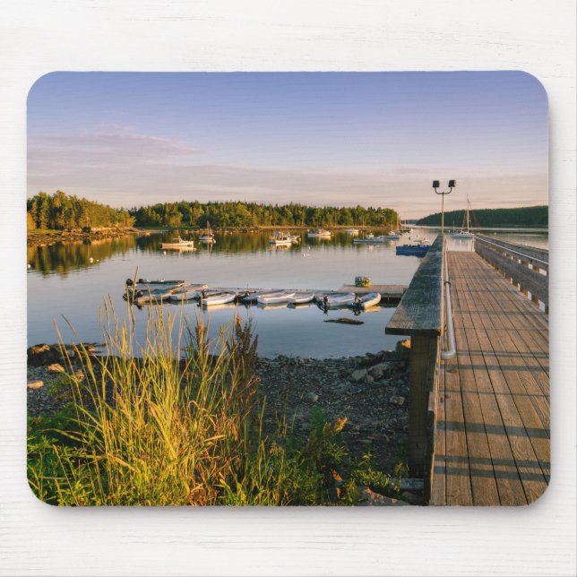 Bartletts Landing in Maine Mouse Mat (Front)