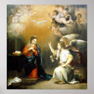 Bartolomé Esteban Murillo Annunciation Poster