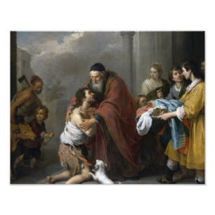 Bartolome Esteban Murillo-Return of the Prodigal Photo Print
