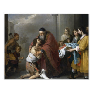 Bartolome Esteban Murillo-Return of the Prodigal Photo Print