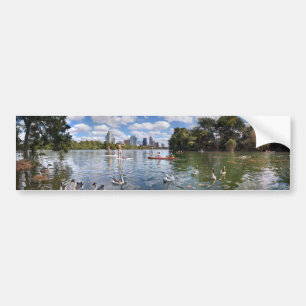 Barton Creek at Lady Bird Lake - Austin, Texas Bumper Sticker