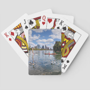 Barton Creek at Lady Bird Lake - Austin, Texas Playing Cards