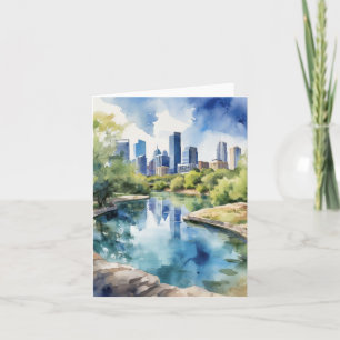 Barton Springs Austin Texas Card