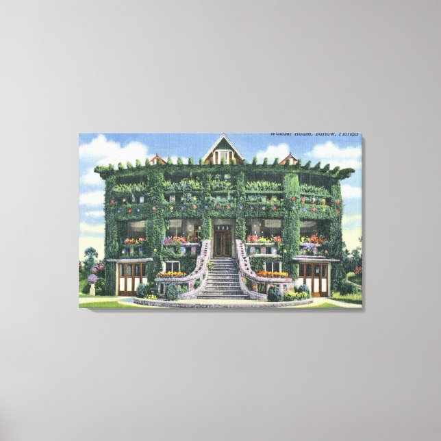 Bartow, Florida - Front View of the Wonder Canvas Print (Front)