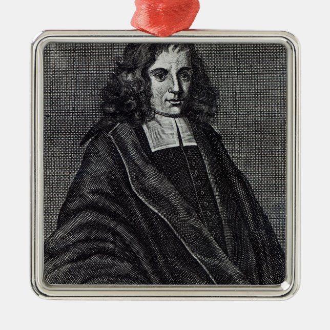 Baruch de Spinoza Metal Tree Decoration (Front)