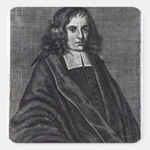 Baruch de Spinoza Square Sticker
