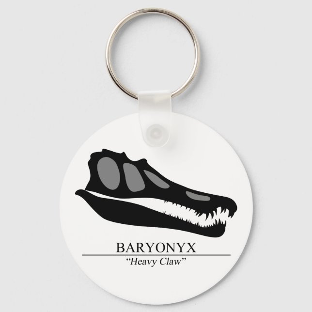 Baryonyx Skull Key Ring (Front)
