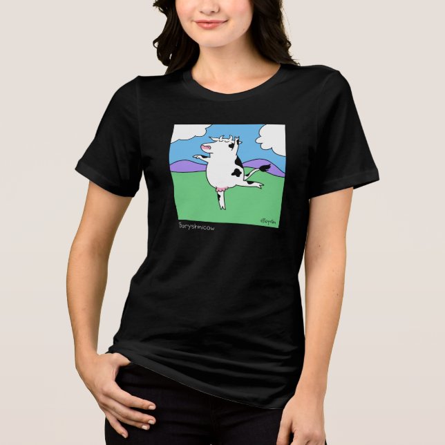 BARYSHNICOW by Sandra Boynton Tri-Blend Shirt (Front)