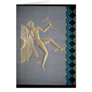 Bas-relief depicting Mercury