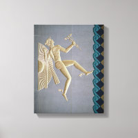Bas-relief depicting Mercury