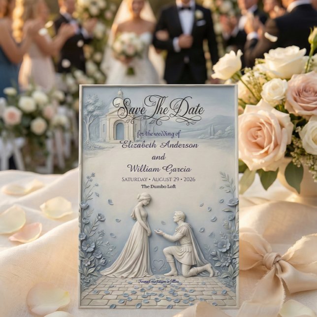 Bas Relief Neoclassical Chapel Romance Save The Date (Creator Uploaded)