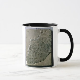 Bas relief of priestesses gathering grapes, 26th-3 mug