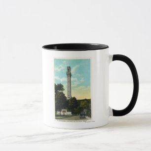 Bas Relief Tablet and Pilgrim Memorial View Mug