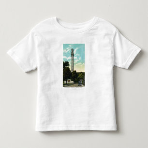 Bas Relief Tablet and Pilgrim Memorial View Toddler T-Shirt